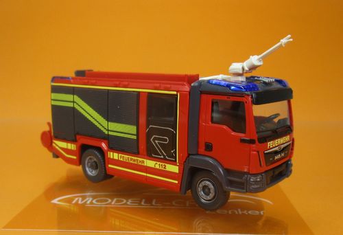 MAN TGM Euro 6/Rosenbauer Feuerwehr AT LF 1:87