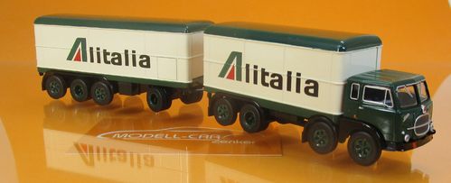 Fiat 690 Millepiedi Koffer Alitalia Starline 1:87