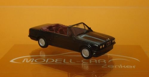 BMW 3er (E30) Cabrio blacksaphir metallic 1:87
