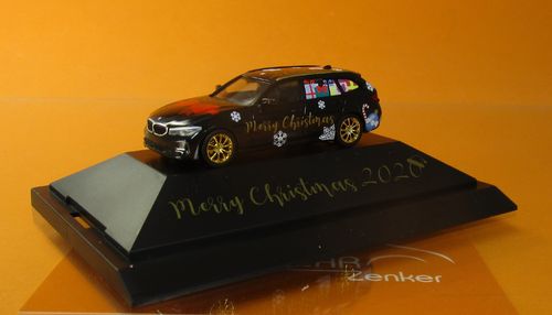 BMW 3er Touring Herpa Weihnachts-PKW 2020 1:87