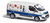 Ford Transit Custom Polizei Verkehrssicherheit 1/87