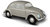 VW Käfer Ovalfenster Grau 1:87