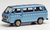 VW T3 Bus mit BBS-Felgen blaumetallic 1:87