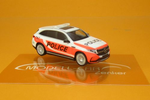 MB EQC Police Schweiz / Erprobungsfahrzeug 1:87