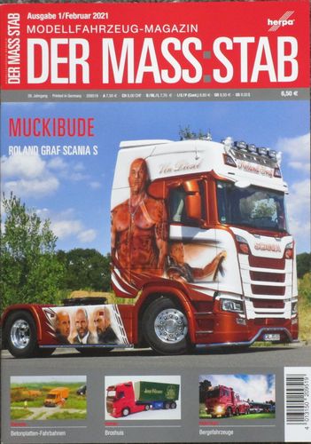 DER MASS:STAB 1/2021 Das Herpa Modellfahrzeug Magazin