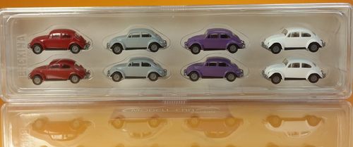 VW Käfer Set mit 8 Stück 1:87