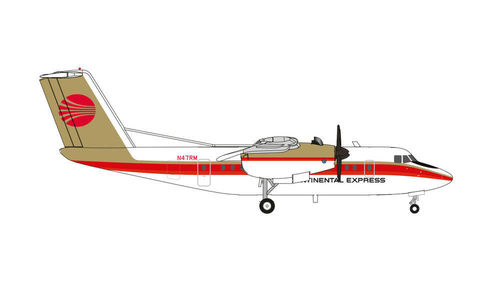 Continental Express De Havilland Canada DHC-7 N47RM 1:200