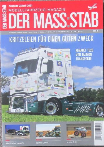 DER MASS:STAB 2/2021 Das Herpa Modellfahrzeug Magazin