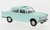 Peugeot 404 mit Schiebedach pastellgrün 1:87