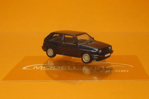 VW Rallye Golf metallic-dunkelblau 1989 1:87