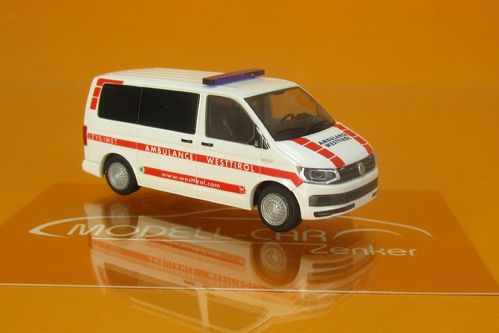 VW T6 Ambulance Westtirol (AT) 1:87