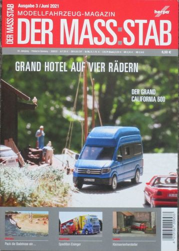 DER MASS:STAB 3/2021 Das Herpa Modellfahrzeug Magazin