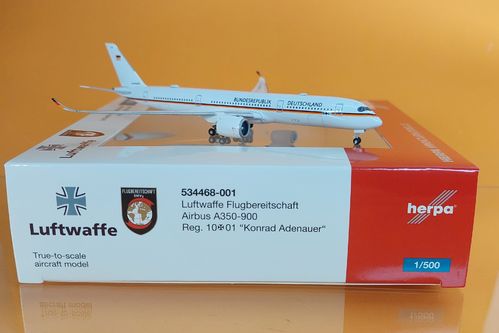 Luftwaffe Flugbereitschaft A350-900 10+01 Konrad Adenauer 1:500