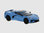 Chevrolet Corvette C8 blau 2020 1:87