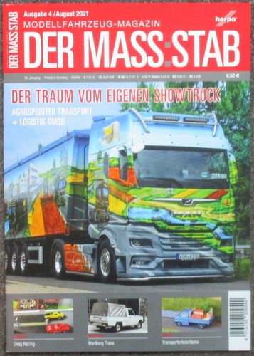 DER MASS:STAB 4/2021 Das Herpa Modellfahrzeug Magazin