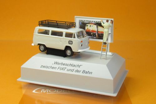 VW T2 Kombi mit Plakatwand 1973 DB 1:87