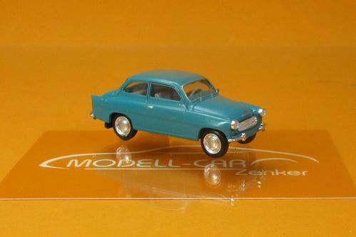 Skoda Octavia Limousine blaugrün 1960 1:87