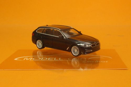 BMW 5er Touring (G31) saphirschwarz met. 1:87