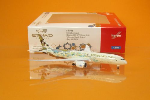 Etihad Airways Boeing 787-9 Dreamliner A6-BLN