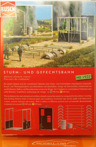 Bausatz "Sturm-und Gefechtsbahn" H0
