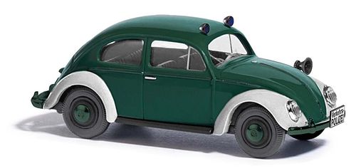 VW Käfer mit Ovalfenster Polizei 1:87