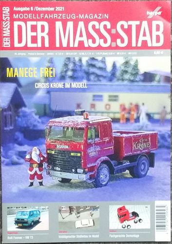 DER MASS:STAB 6/2021 Das Herpa Modellfahrzeug Magazin