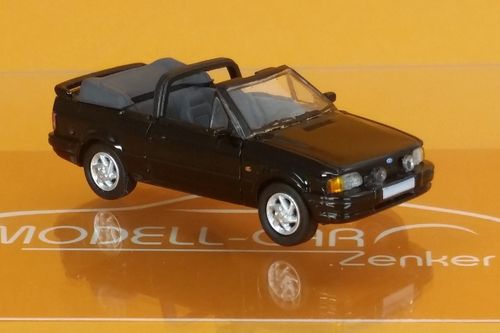 Ford Escort IV Cabriolet schwarz Bj.1986 1:87