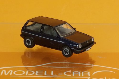 VW Polo II Bj. 1981 dunkelblau 1:87