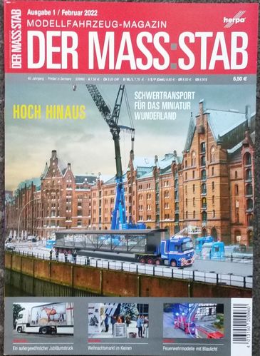 DER MASS:STAB 1/2022 Das Herpa Modellfahrzeug Magazin