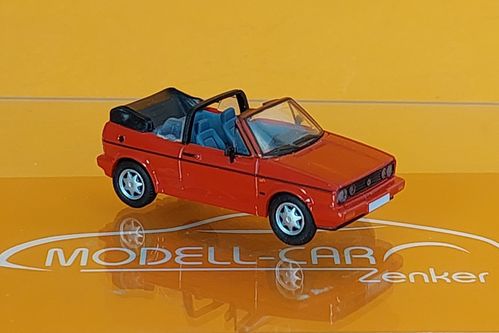VW Golf I Cabriolet Bj.1991 rot 1:87