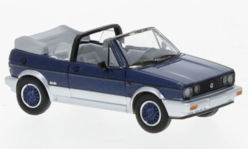 VW Golf I Cabriolet Bj.1991 dunkelblau 1:87