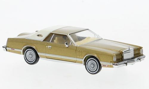 Lincoln Continental Mark V Bj.1977 gold beige