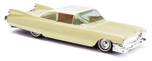 Cadillac Eldorado pastellgelb / weißes Dach 1:87