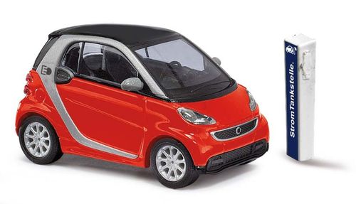 Smart Fortwo Coupé 2012 ElectricDrive Rot 1:87