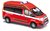 Ford Transit Custom Hochdach Bus Feuerwehr Köln 1:87