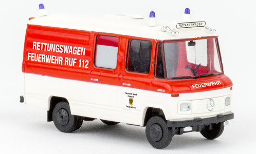 Mercedes L 508 RTW Feuerwehr Lübeck 1970 1:87
