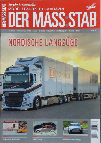 DER MASS:STAB 4/2022 Das Herpa Modellfahrzeug Magazin