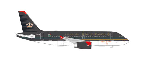 Royal Jordanian Airbus A319 - JY-AYN "Shobak" 1:500