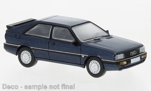 Audi Coupé B2 (1985) dunkelblau metallic 1:87