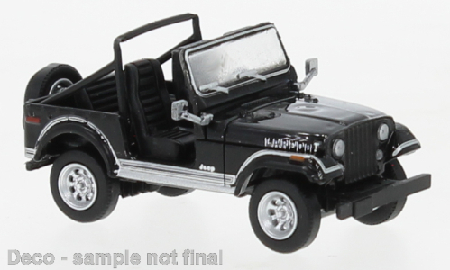 Jeep CJ-7 Laredo (1980) schwarz 1:87