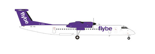 FlyBe Bombardier Q400 - 2022 livery – G-JECX 1:200