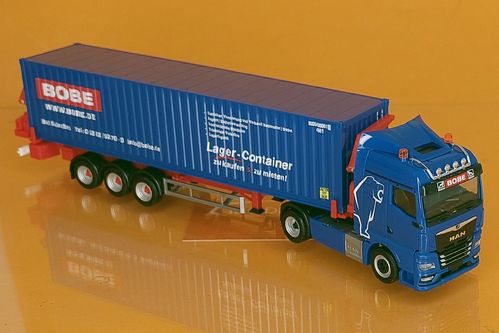 MAN TGX GM Container-Seitenlader Bobe Spedition 1:87