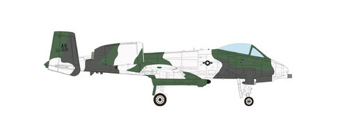 U.S. Air Force Fairchild A-10A Thunderbolt II - 18th Tactical Fighter Squadron, 1:200