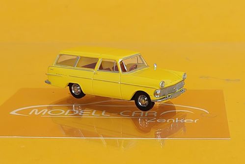 Opel P2 Caravan gelb Bj.1960 1:87