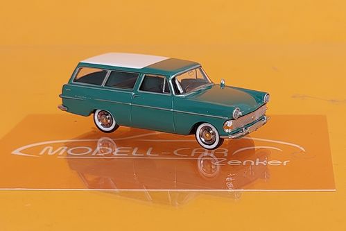 Opel P2 Caravan grün/weiss Bj.1960 1:87