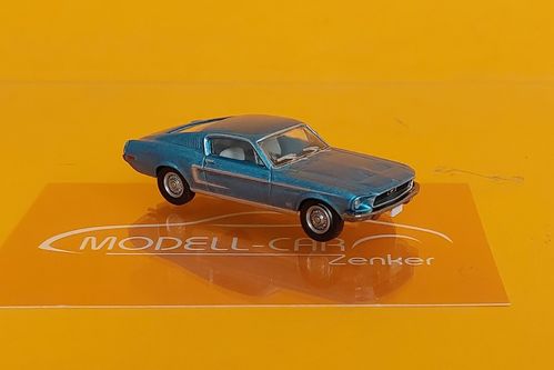 Ford Mustang Fastback hellblau metallic Bj.1968 1:87
