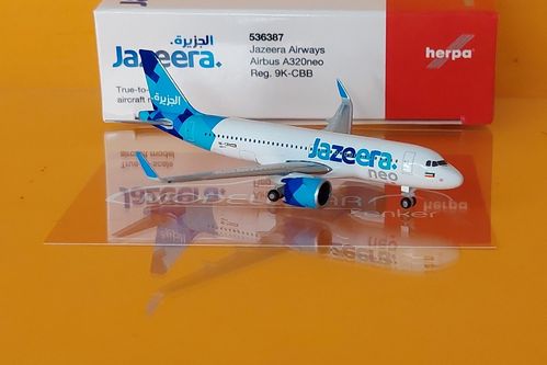 Jazeera Airways Airbus A320neo - 9K-CBB 1:500