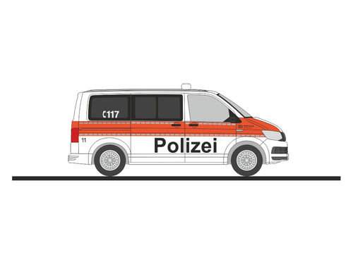 Volkswagen T6 Stadtpolizei Zürich (CH) 1:87