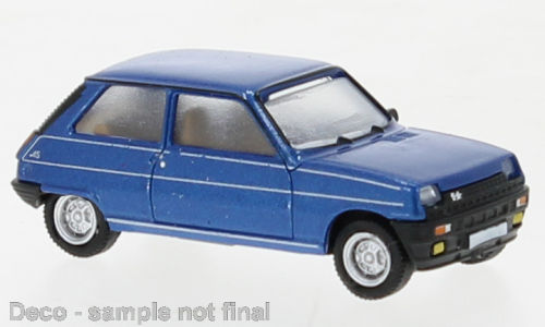 Renault 5 Alpine metallic-blau1980 1:87