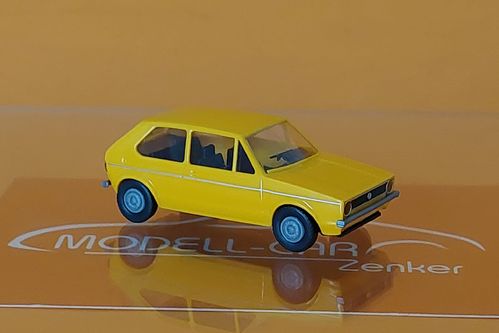 VW Golf I gelb 1:87